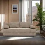 M&ouml;belix 2-Sitzer-Sofa Mega mit Schlaffunktion & Bettkasten