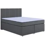 M&ouml;belix Boxspringbett mit Topper 160x200 Medino Malta