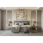 M&ouml;belix Boxspringbett mit Topper 180x200 Korfu