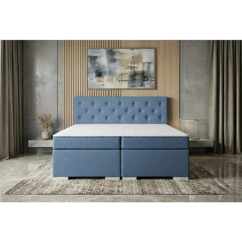 Boxspringbett mit Topper 180x200 Korfu