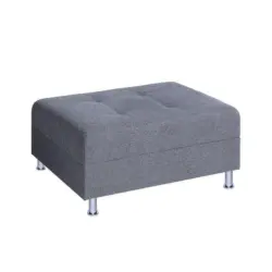 Hocker Sofia Grau H: 80 cm