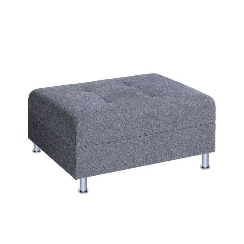 Hocker Sofia Grau H: 80 cm