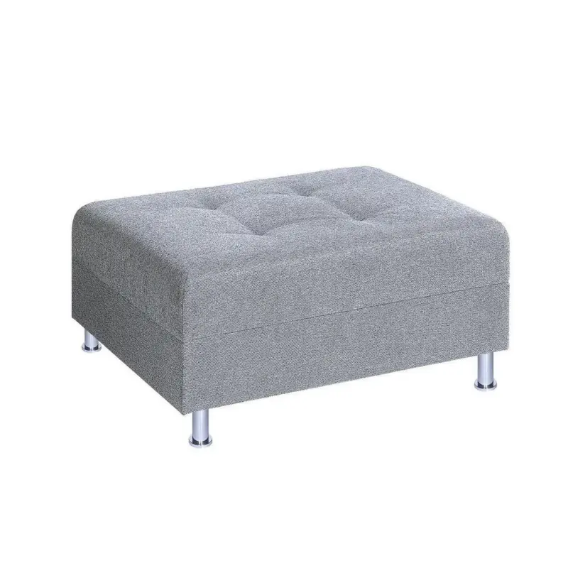 Hocker Sofia Hellgrau H: 80 cm