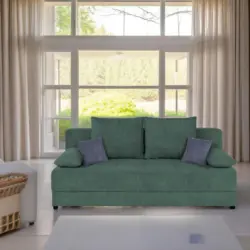 SCHLAFSOFA Toni Petrol B: 200 cm