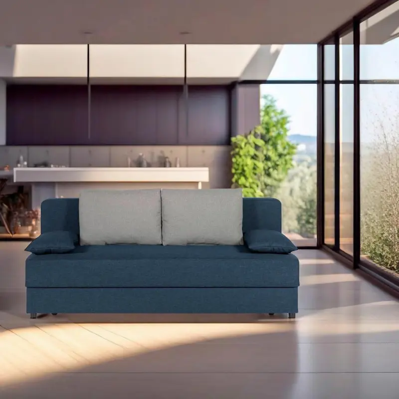 SCHLAFSOFA Nele Graphitfarben B: 193 cm