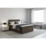 M&ouml;belix Boxspringbett Togo 140 140x200 Braun