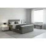 M&ouml;belix Boxspringbett Togo 140 140x200 Grau