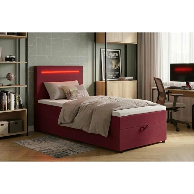 Boxbett Pisa 100 LED 100x200 Rot