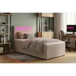 Boxbett Pisa 100 LED 100x200 Rosa