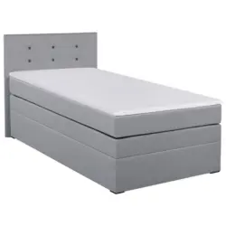 Boxspringbett Siam 2 90x200 Silber