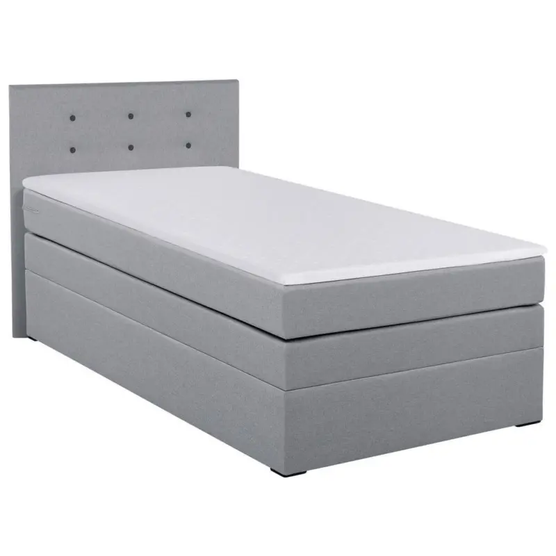 Boxspringbett Siam 2 90x200 Silber