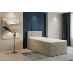 Boxspringbett Siam 2 90x200 Beige