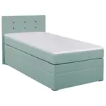 M&ouml;belix Boxspringbett Siam 2 90x200 Mintgr&uuml;n
