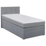 M&ouml;belix Boxspringbett Siam 2 90x200 Grau