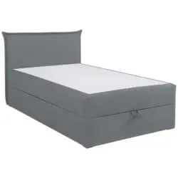 Boxspringbett Jolly 2 120x200 Silberfarben