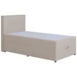 M&ouml;belix Boxspringbett Naxos 100x200 Soul 2 Beige