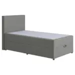 M&ouml;belix Boxspringbett Naxos 100x200 Soul 2 Grau