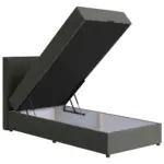 M&ouml;belix Boxspringbett Naxos 100x200 Soul 2 Anthrazit