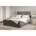 M&ouml;belix Boxbett Paris Lf: 140x200 Anthrazit