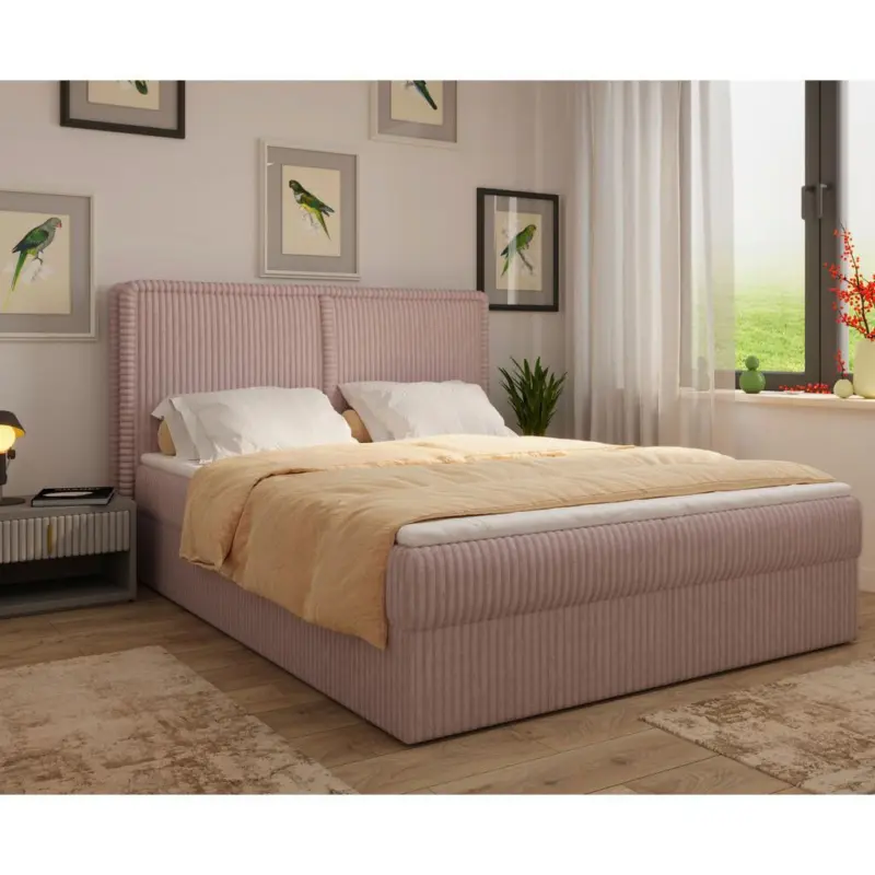 Boxbett Barcelona Lf: 160x200 Pink