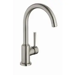 K&uuml;chenarmatur Cornwall Edelst. schwenkbar Niederdruck