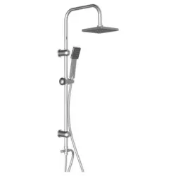 &Uuml;berkopfbrause-Set Easy Energy inkl. Handbrause, Chrom