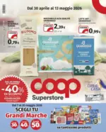 Coop Consorzio Nord Ovest Sconti Fino al 50 % - al 13.05.2026