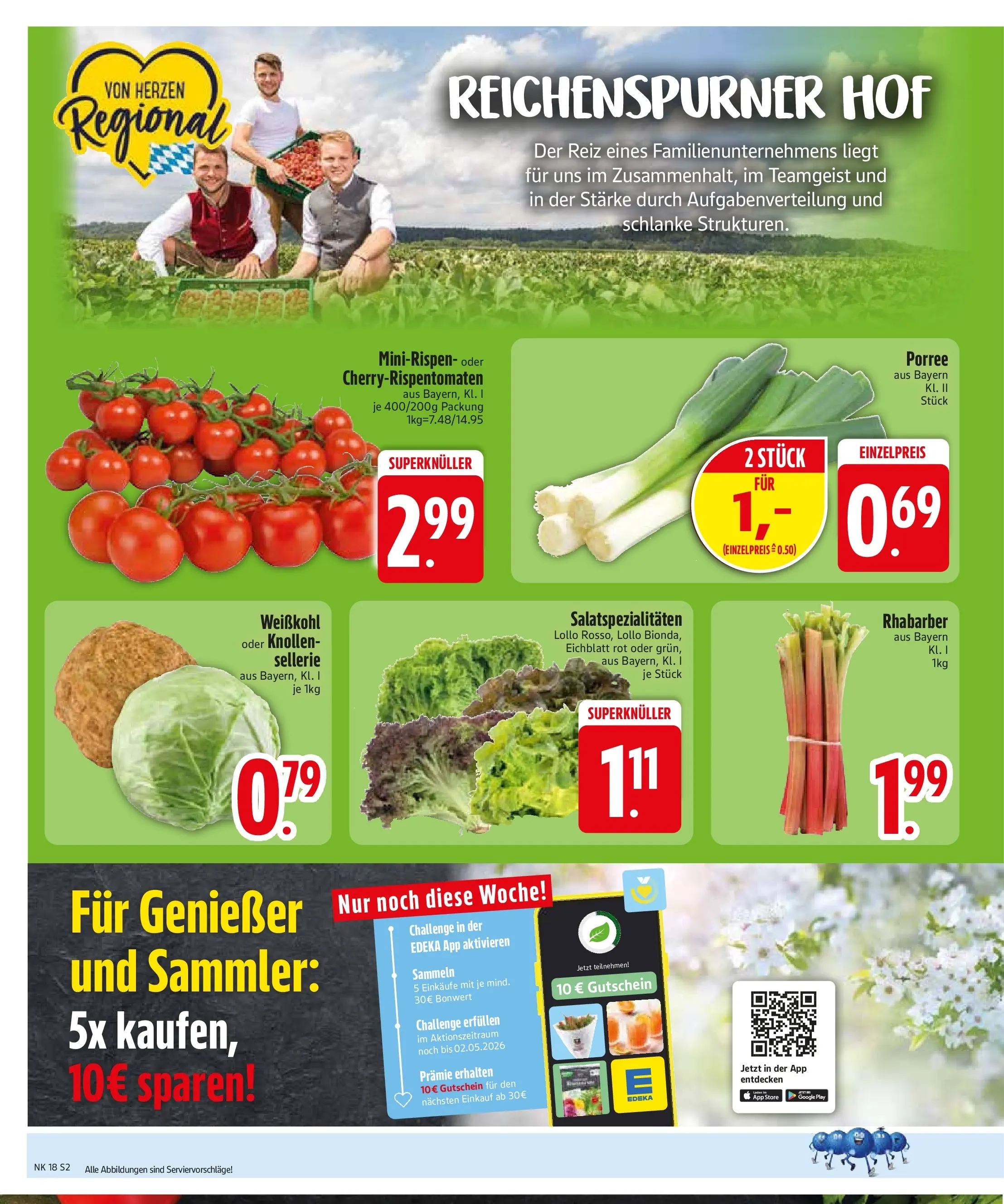 Edeka prospekt Trostberg	 (ab 27.04.2026) » Angebote Online | Seite: 4 | Produkte: Rhabarber