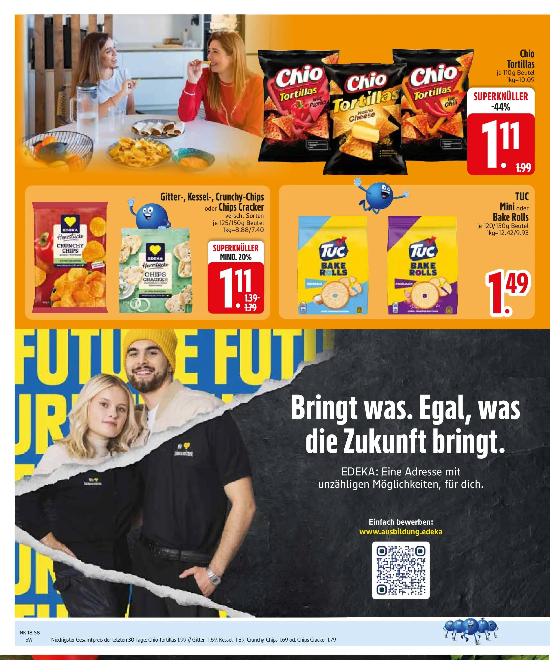 Edeka prospekt Trostberg	 (ab 27.04.2026) » Angebote Online | Seite: 10 | Produkte: Chio tortillas, Chips