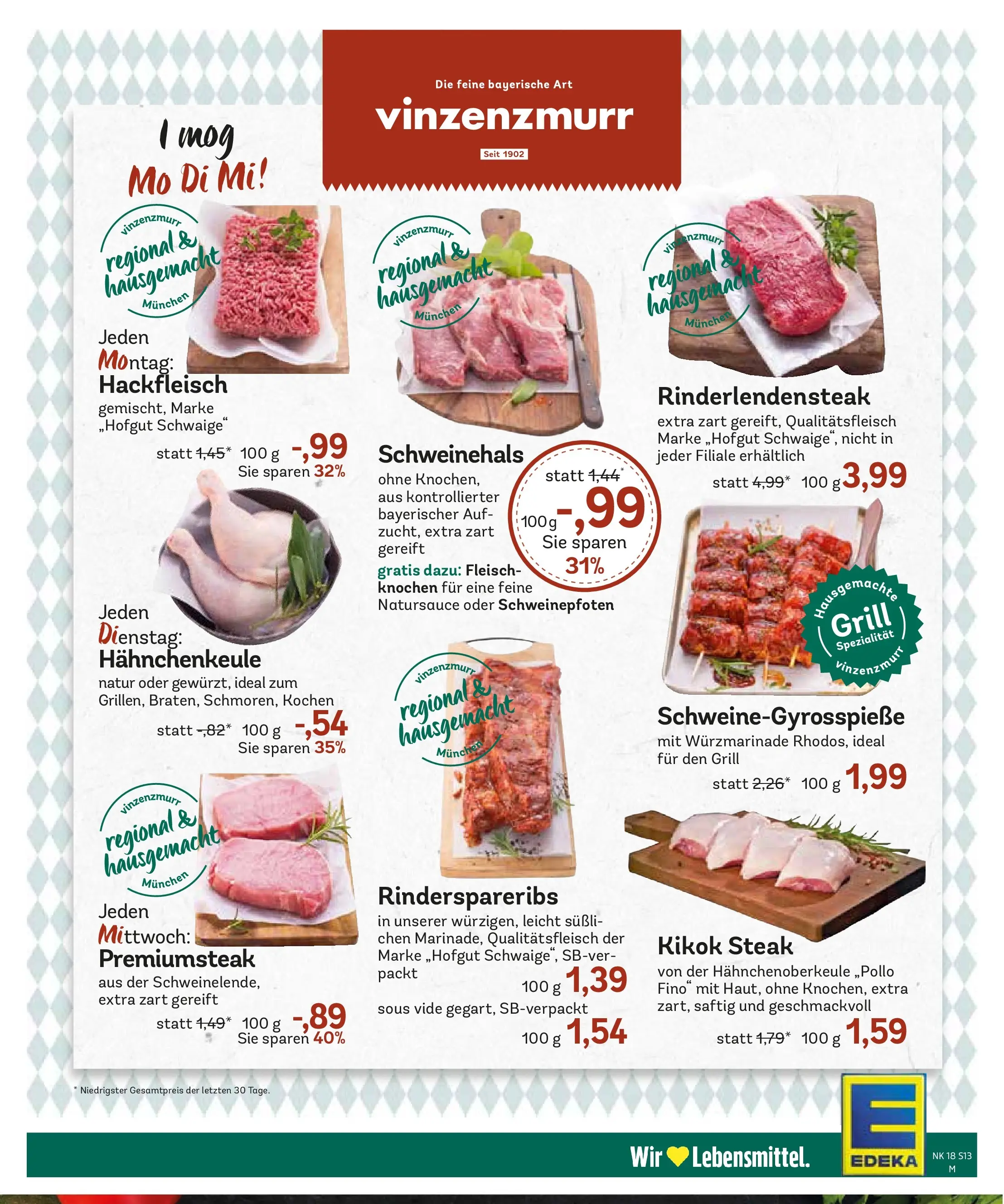 Edeka prospekt Murnau	 (ab 27.04.2026) » Angebote Online | Seite: 15 | Produkte: Grill, Gyros, Fleisch, Hackfleisch
