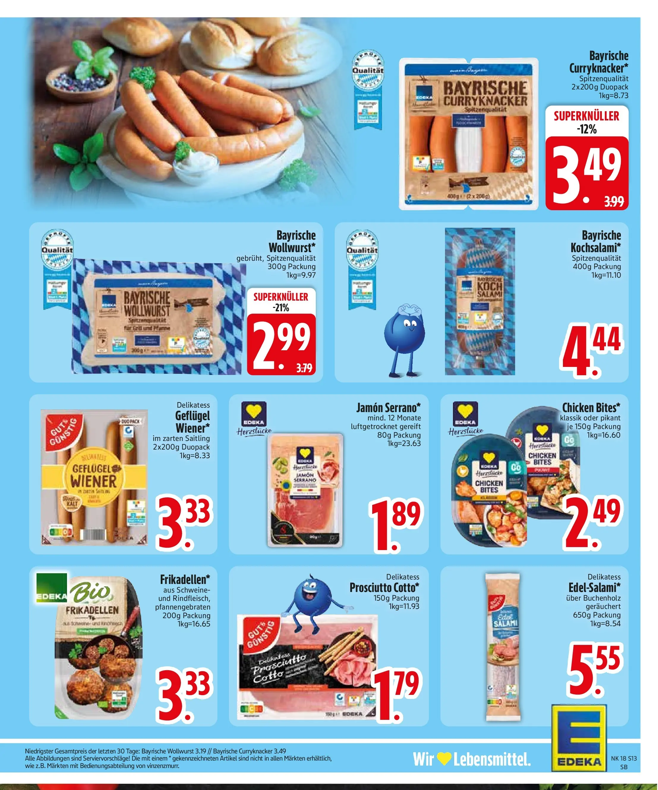 Edeka prospekt Bodenkirchen	 (ab 27.04.2026) » Angebote Online | Seite: 15 | Produkte: Salami