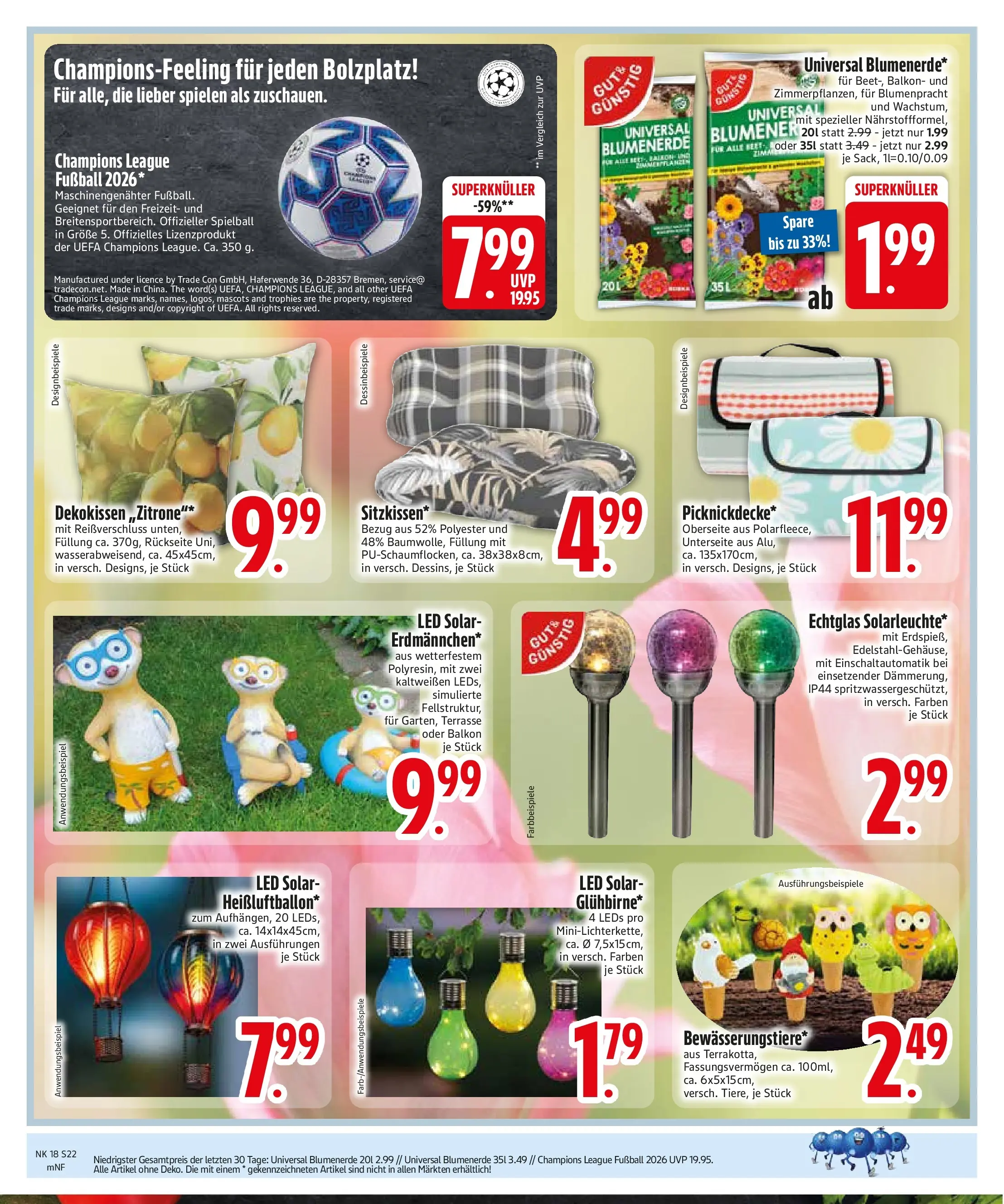 Edeka prospekt Bad Füssing	 (ab 27.04.2026) » Angebote Online | Seite: 24 | Produkte: Fußball, Blumenerde