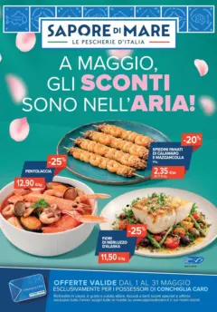 Anteprima del volantino Sapore di mare volantino Maggio valido a partire dal 01.05.2026
