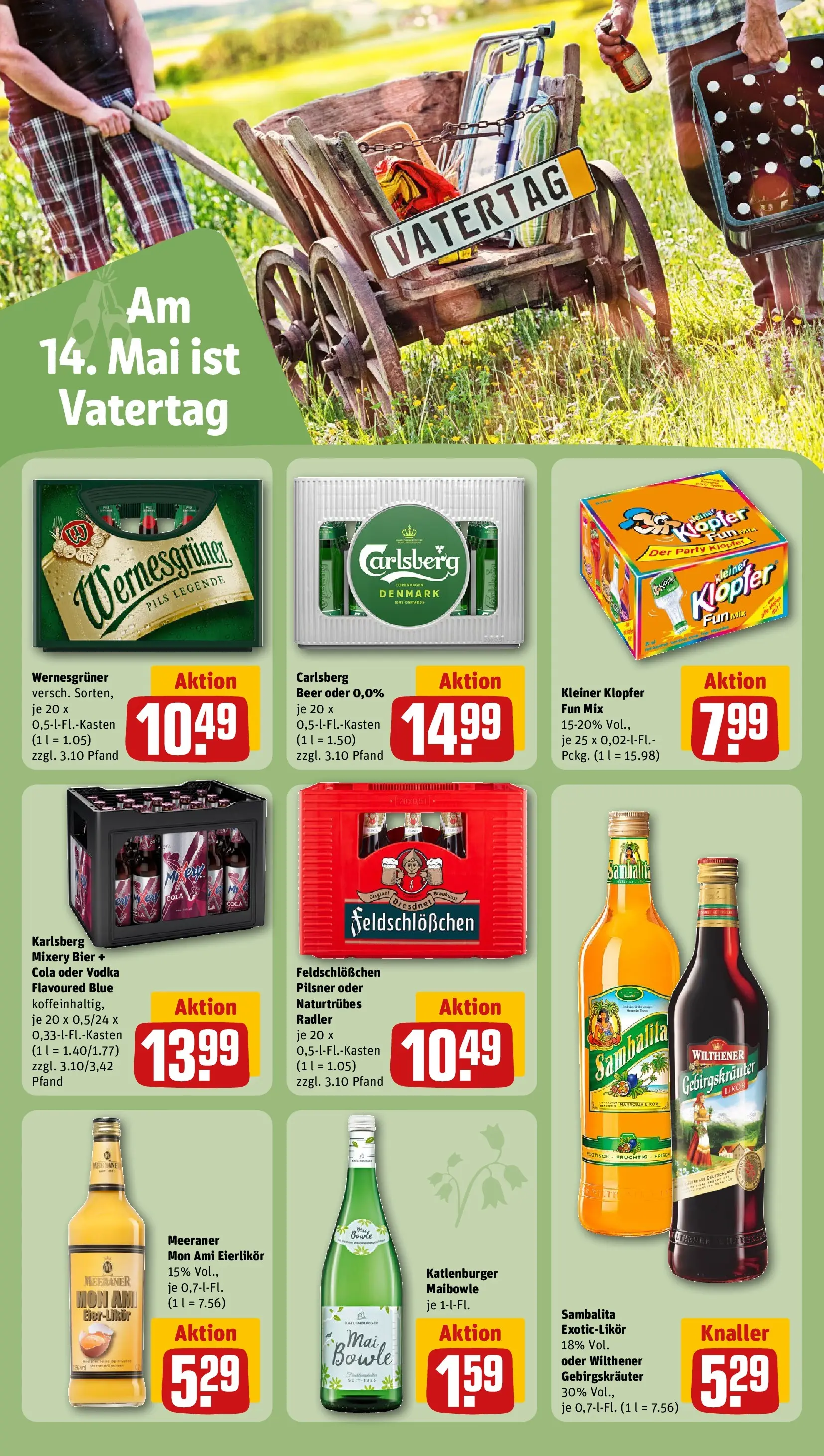 REWE Prospekt ab 04.05.2026 zum Blättern » Angebote | Seite: 20 | Produkte: Wilthener, Wilthener gebirgskrauter, Radler, Vodka