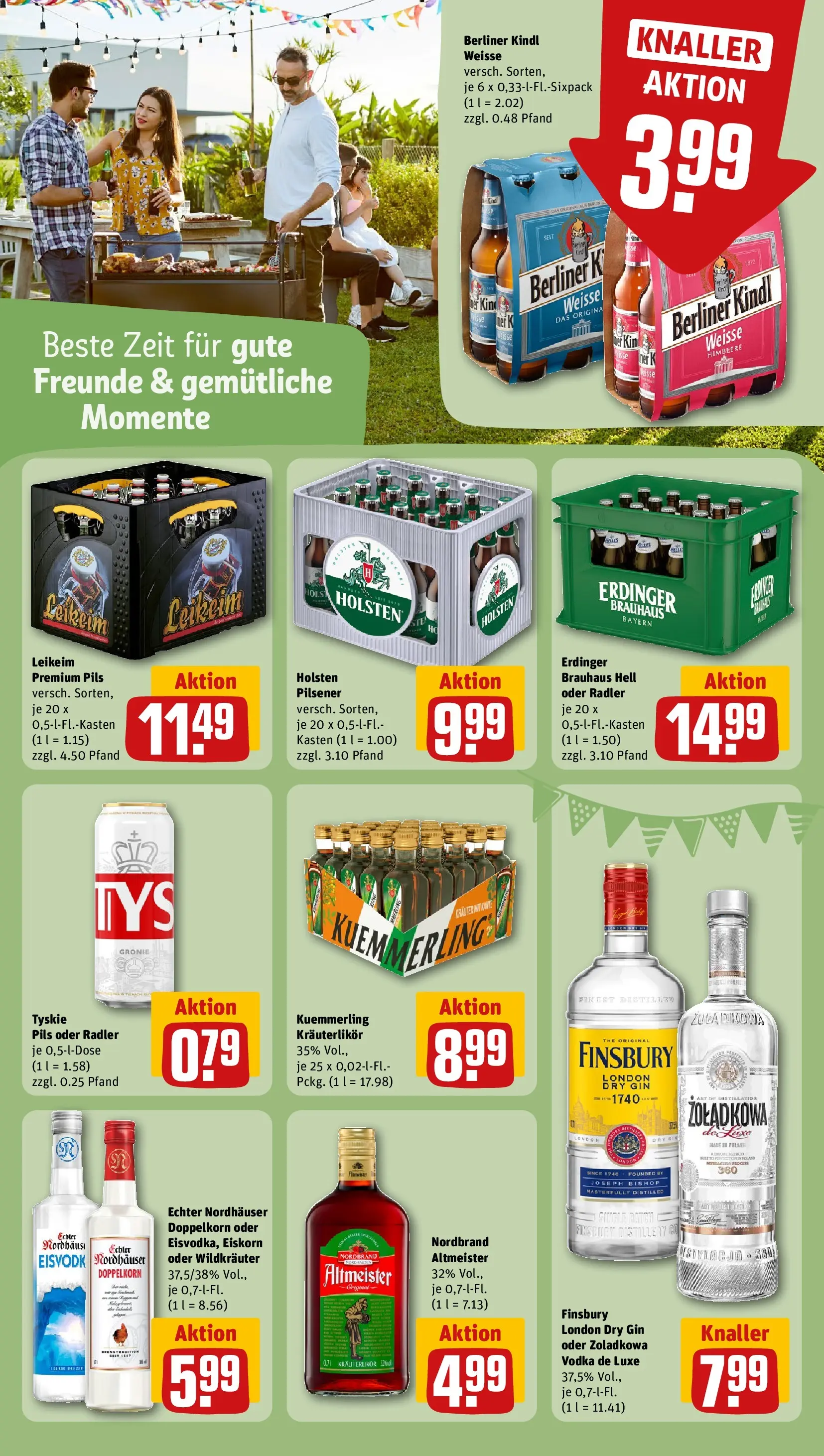 REWE Prospekt ab 04.05.2026 zum Blättern » Angebote | Seite: 22 | Produkte: Kuemmerling, Himbeere, Vodka, Gin