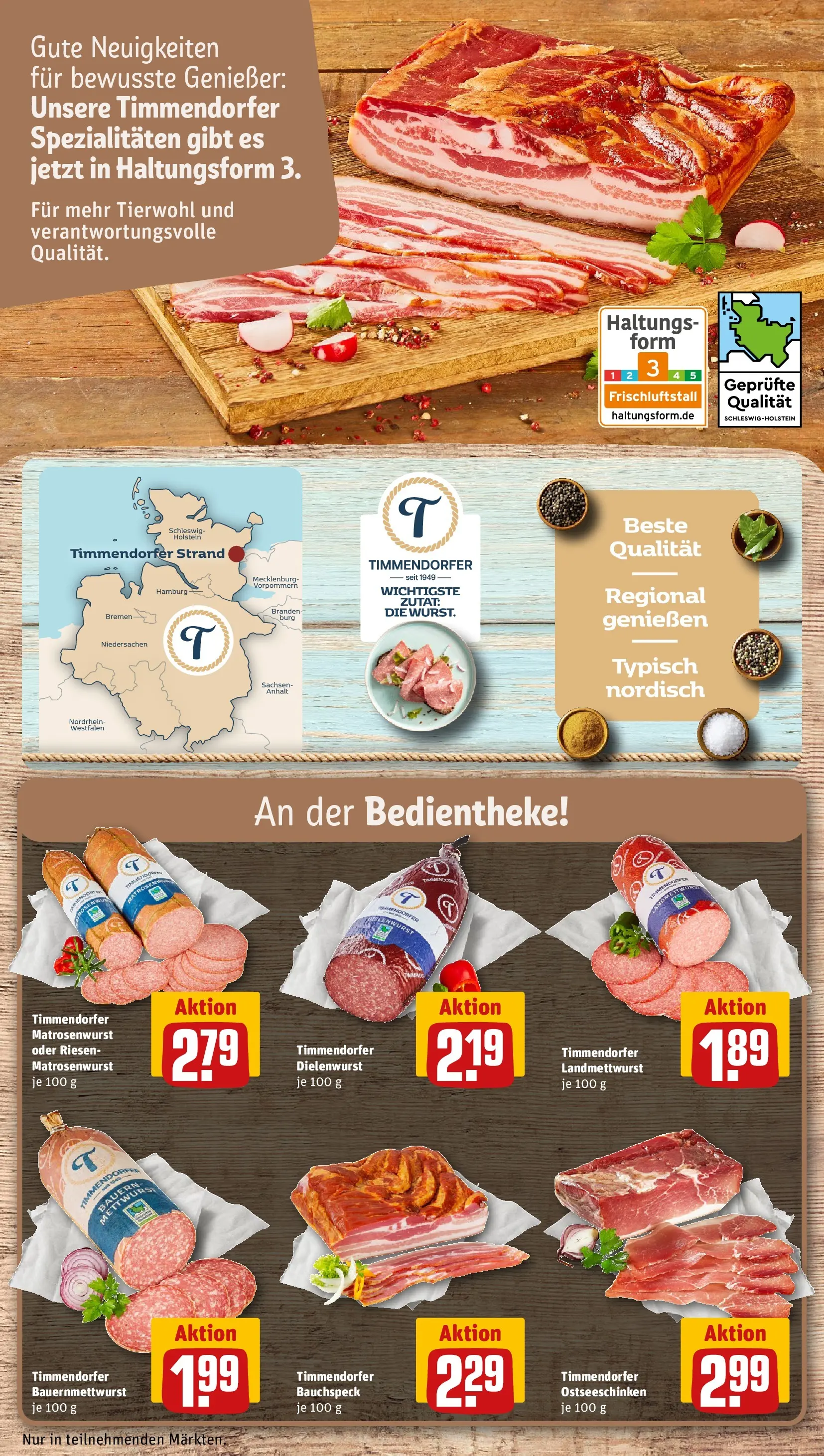REWE Prospekt ab 04.05.2026 zum Blättern » Angebote | Seite: 17 | Produkte: Wurst, Schinken