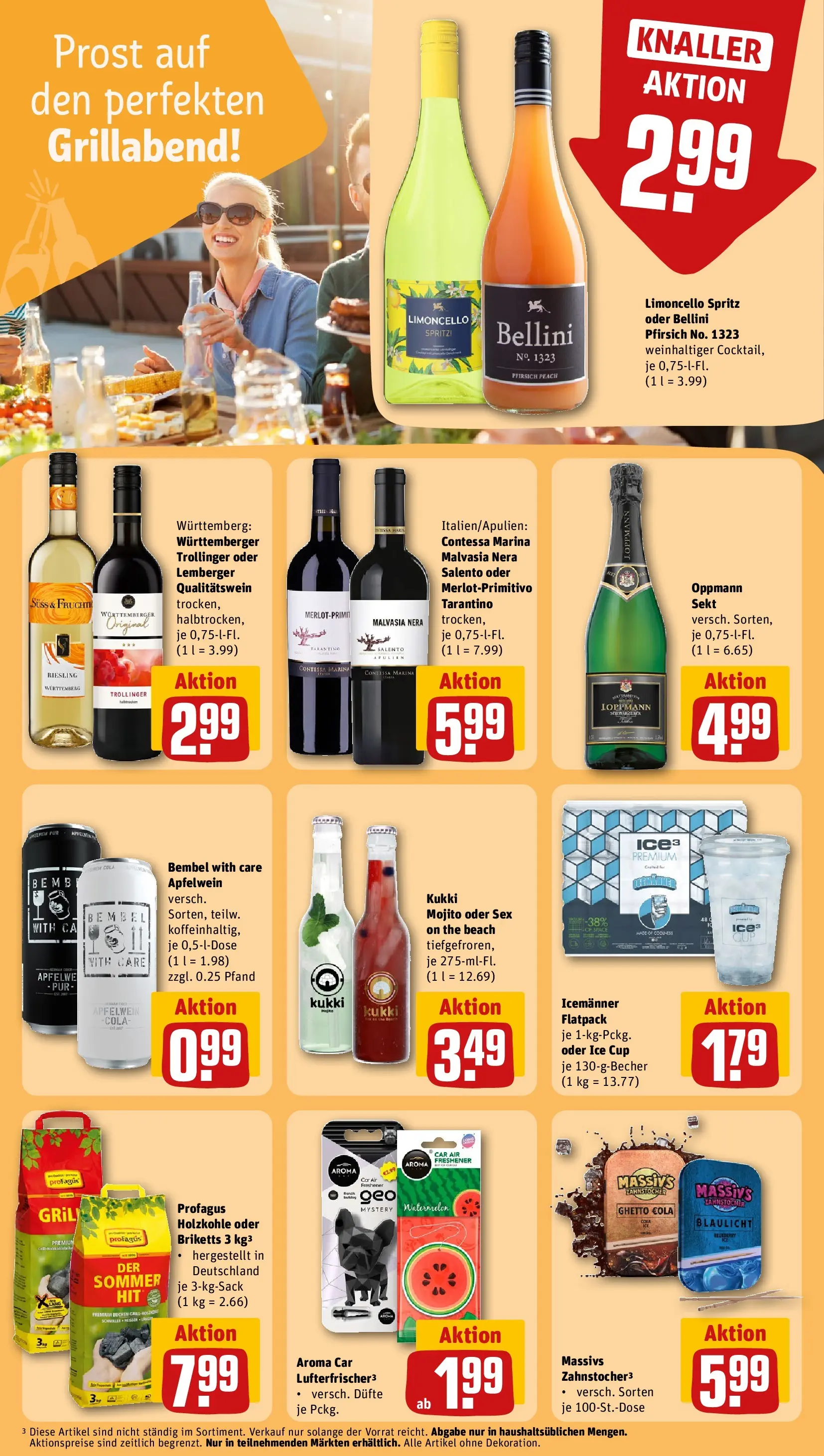 REWE Prospekt ab 04.05.2026 zum Blättern » Angebote | Seite: 27 | Produkte: Sekt, Apple, Pfirsich, Limoncello