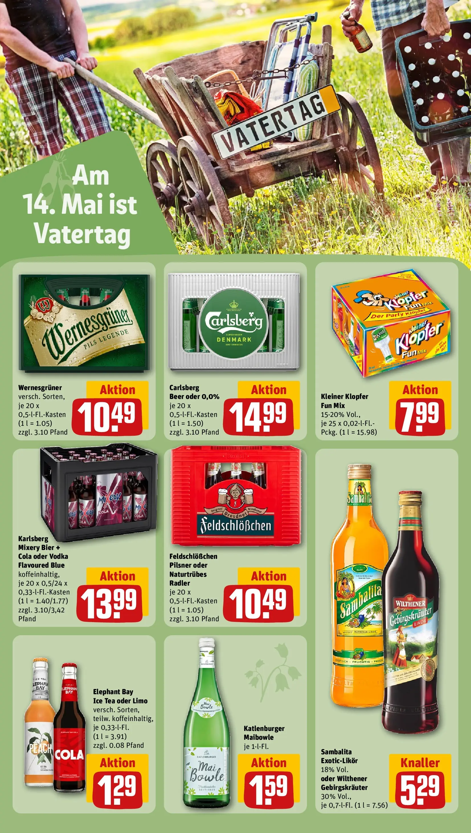 REWE Prospekt ab 04.05.2026 zum Blättern » Angebote | Seite: 20 | Produkte: Cola, Bier, Mixery, Vodka