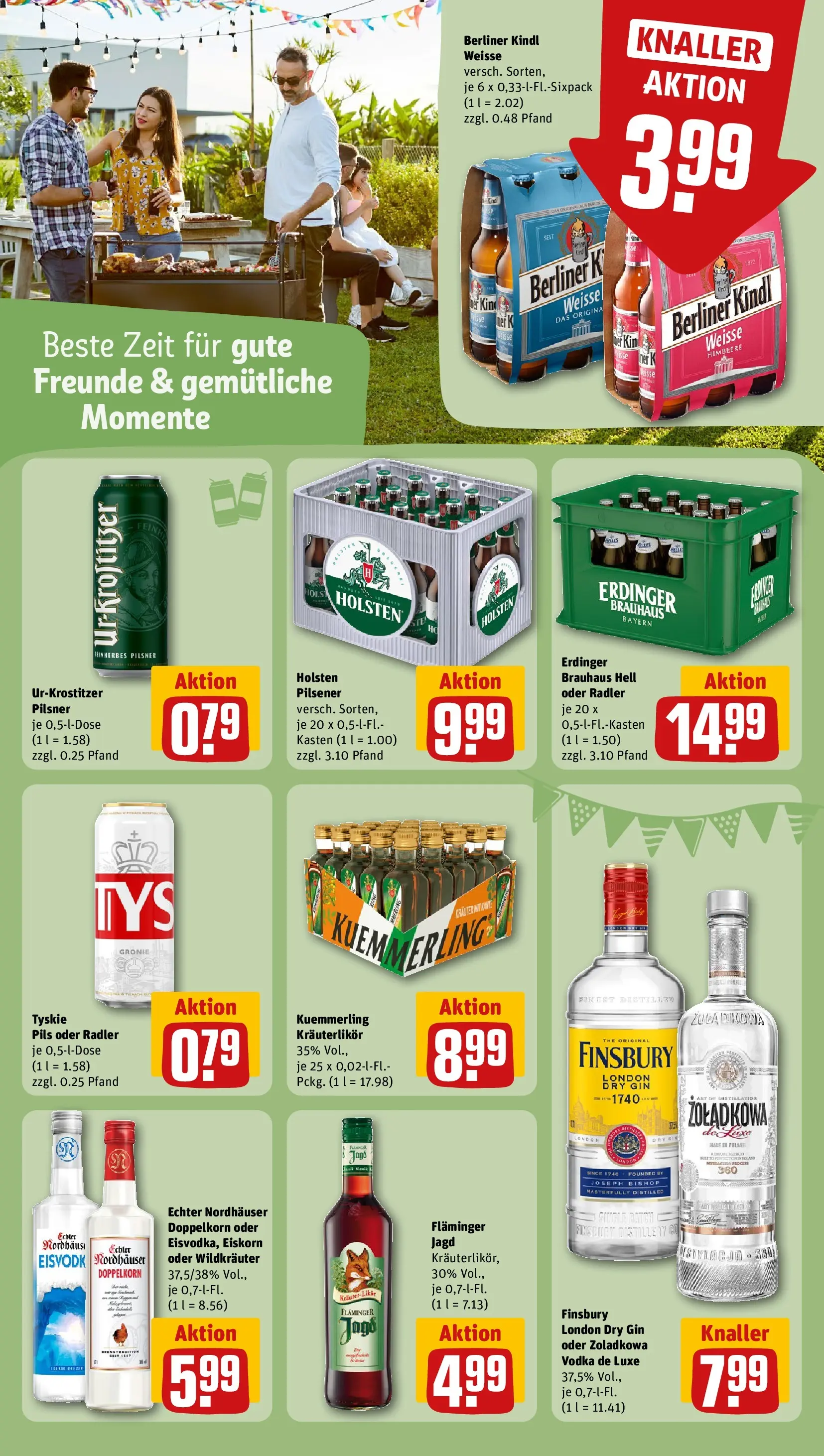 REWE Prospekt ab 04.05.2026 zum Blättern » Angebote | Seite: 24 | Produkte: Berliner, Erdinger, Pils, Gin