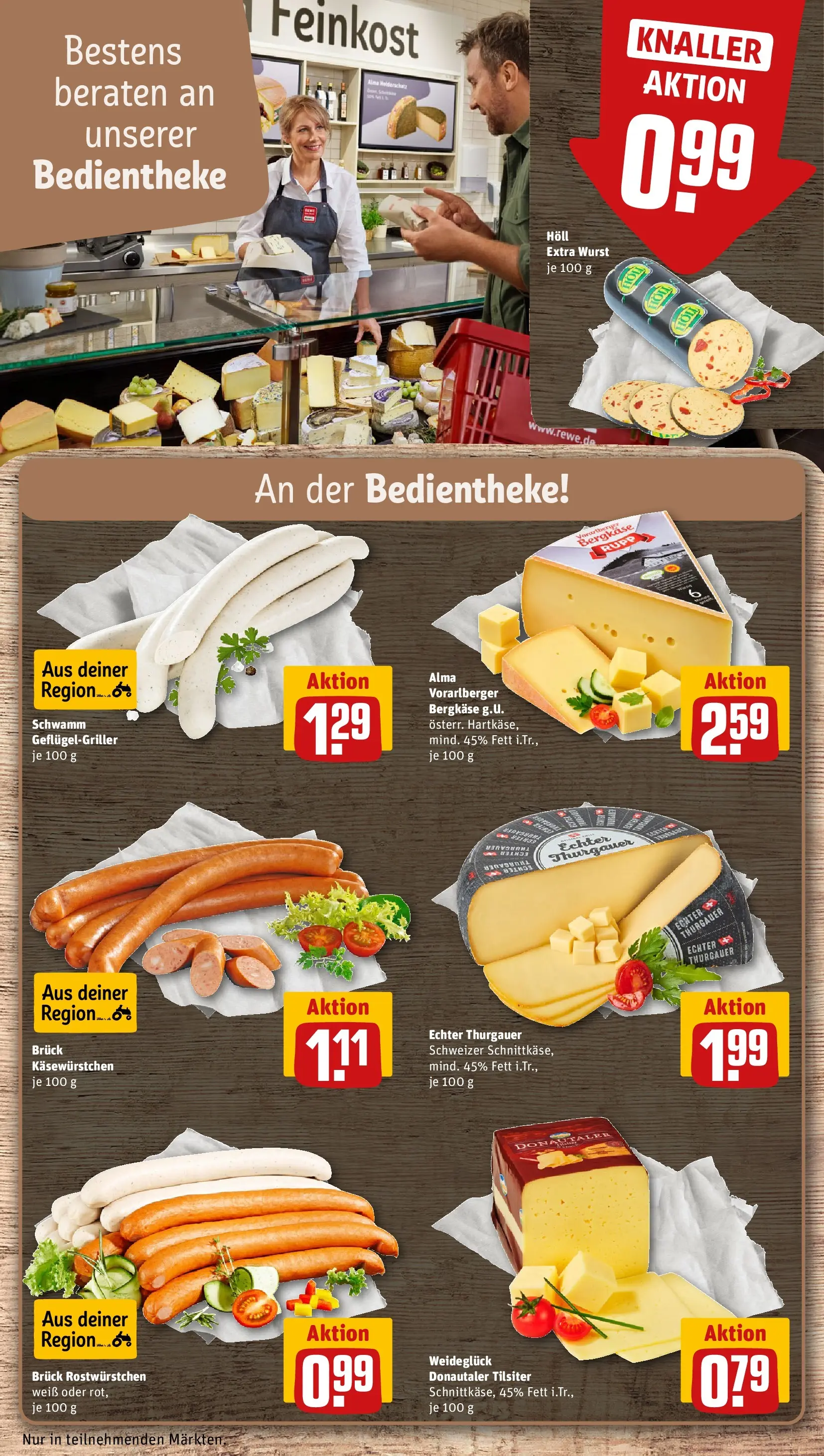 REWE Prospekt ab 04.05.2026 zum Blättern » Angebote | Seite: 15 | Produkte: Wurst
