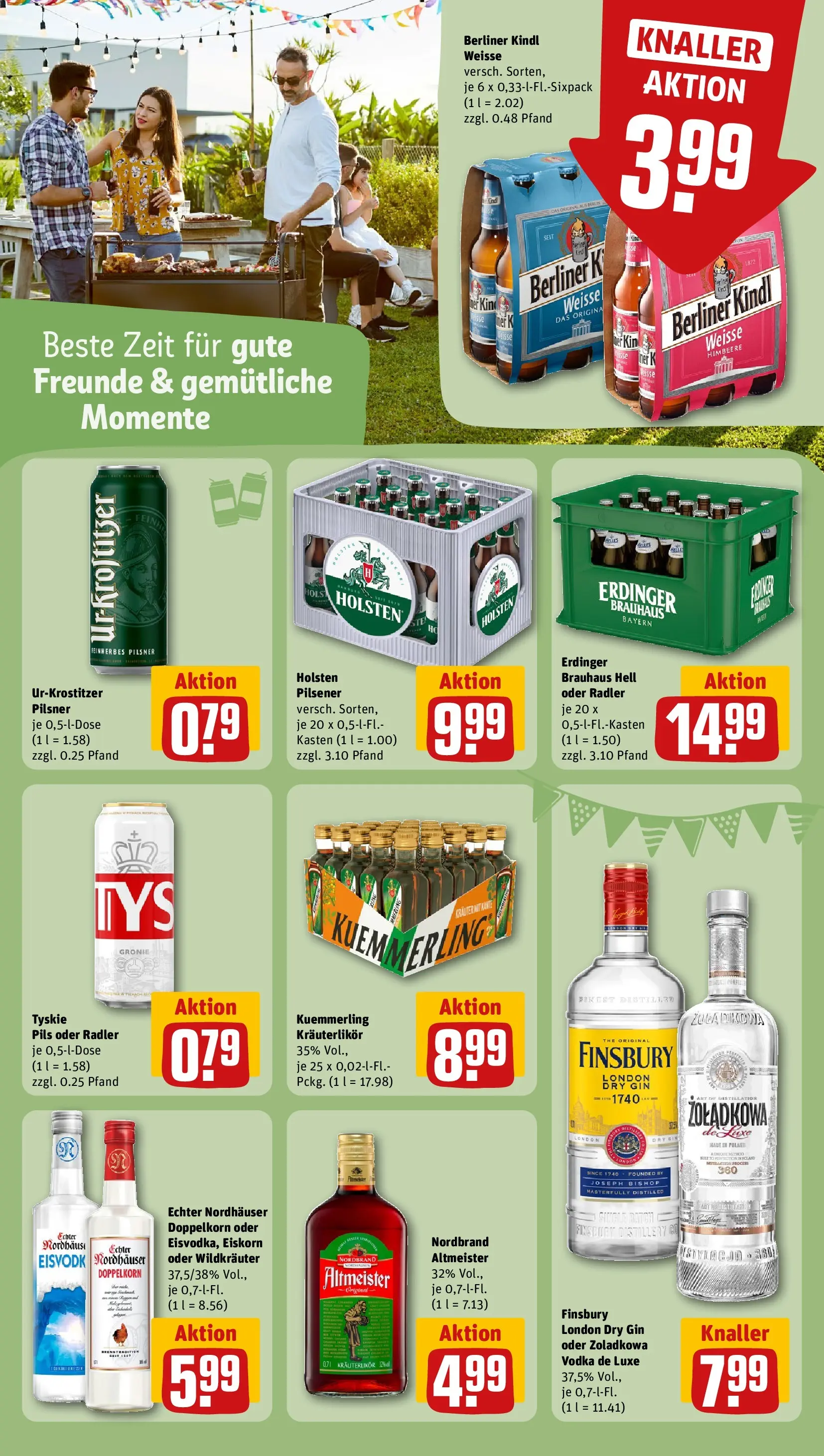 REWE Prospekt ab 04.05.2026 zum Blättern » Angebote | Seite: 24 | Produkte: Tyskie, Holsten, Radler, Himbeere