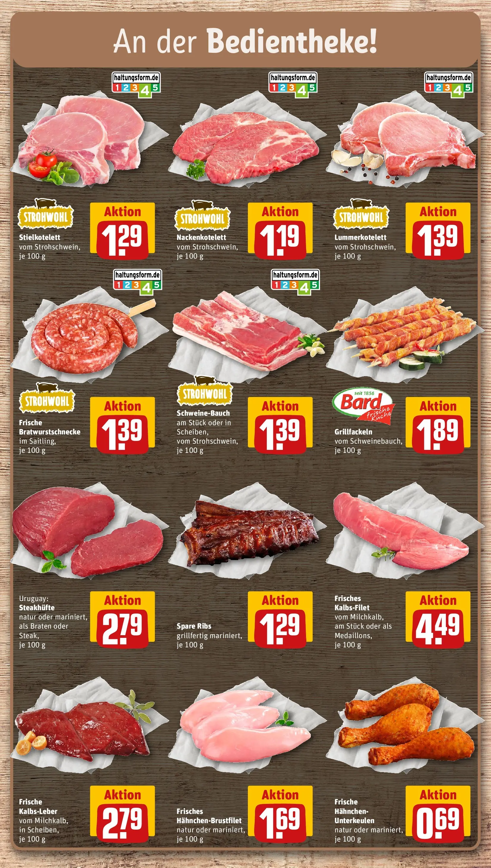 REWE Prospekt ab 03.05.2026 zum Blättern » Angebote | Seite: 12 | Produkte: Küche, Spare ribs, Kalbsleber, Steak