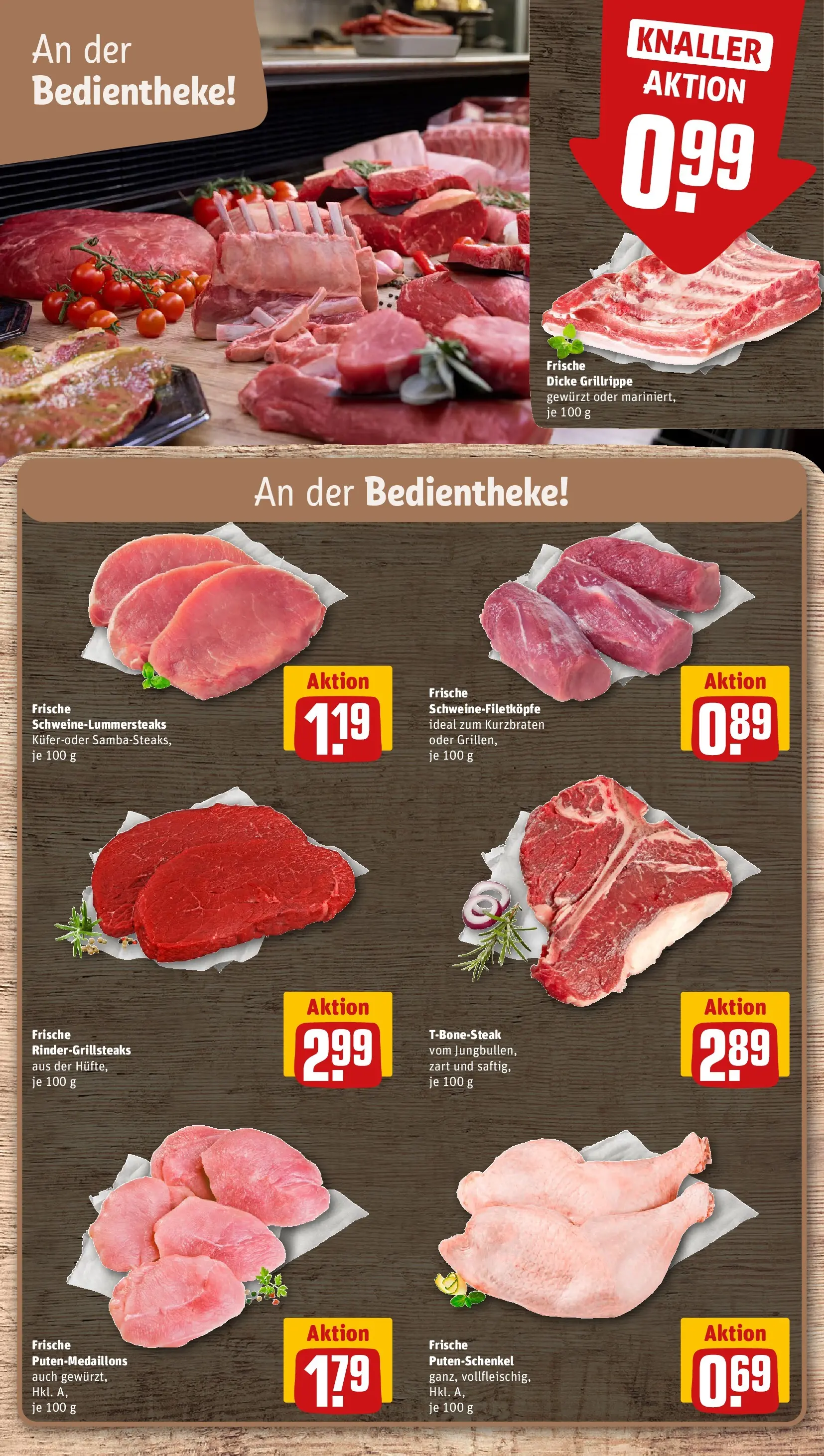 REWE Prospekt ab 04.05.2026 zum Blättern » Angebote | Seite: 12 | Produkte: Grill, Steak