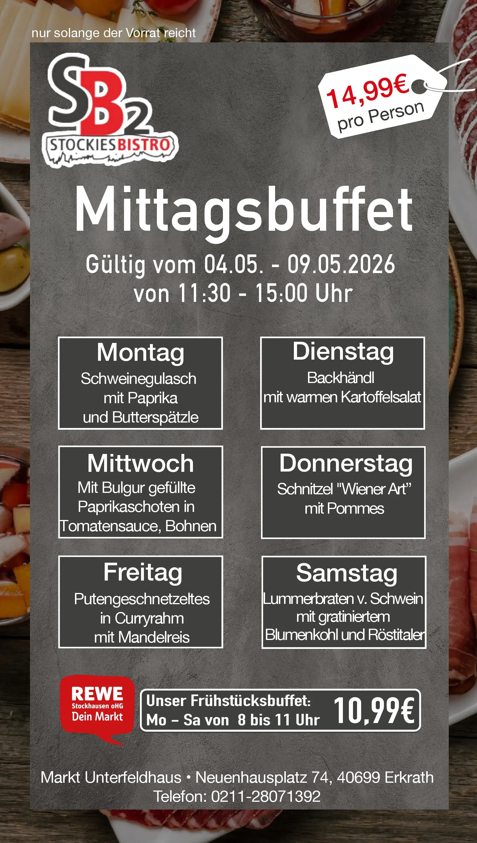 REWE Prospekt ab 04.05.2026 zum Blättern » Angebote | Seite: 27 | Produkte: Schnitzel, Blumenkohl, Telefon, Uhr