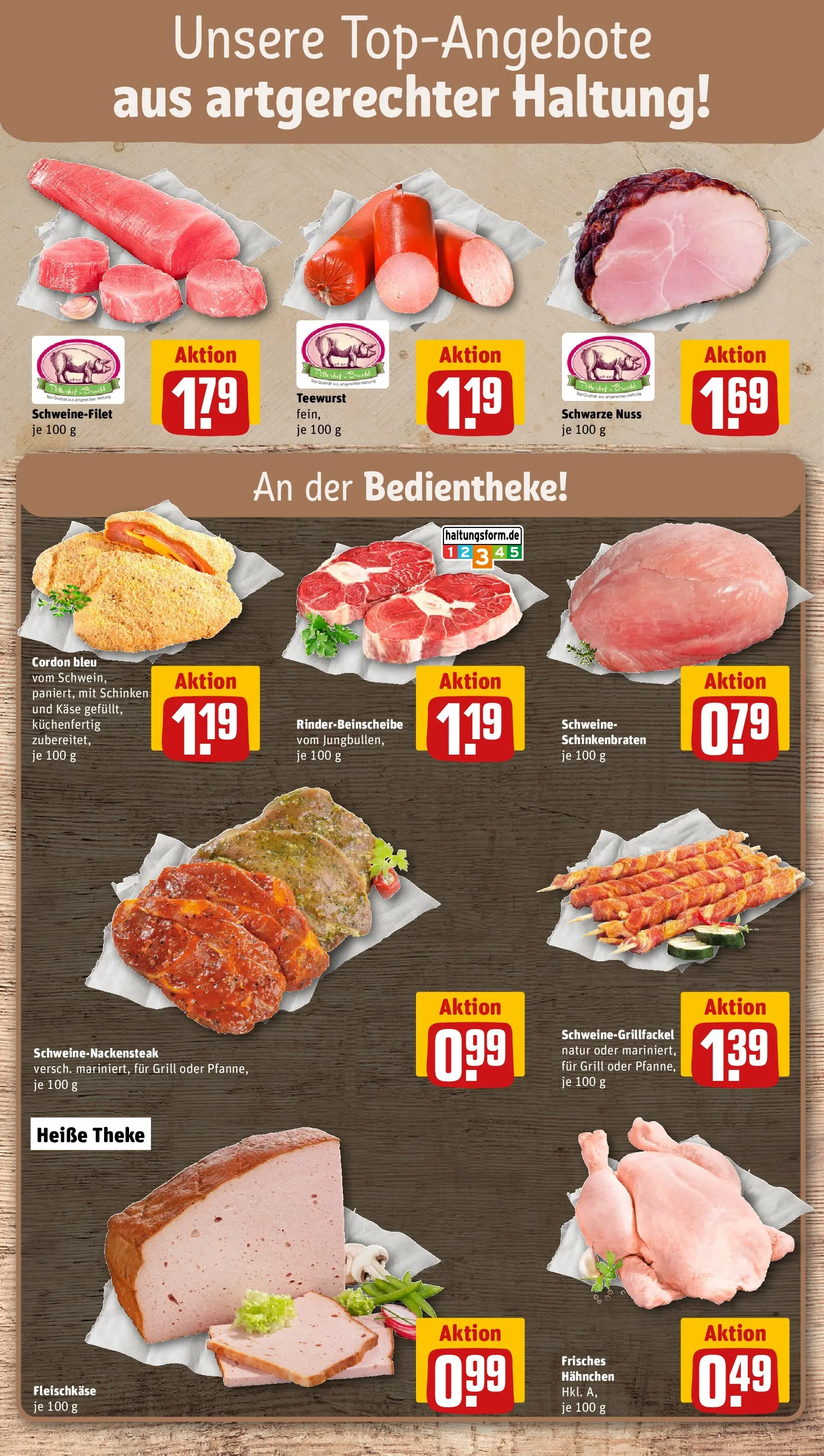 REWE Prospekt ab 04.05.2026 zum Blättern » Angebote | Seite: 12 | Produkte: Grill, Hahnchen, Theke, Schinken