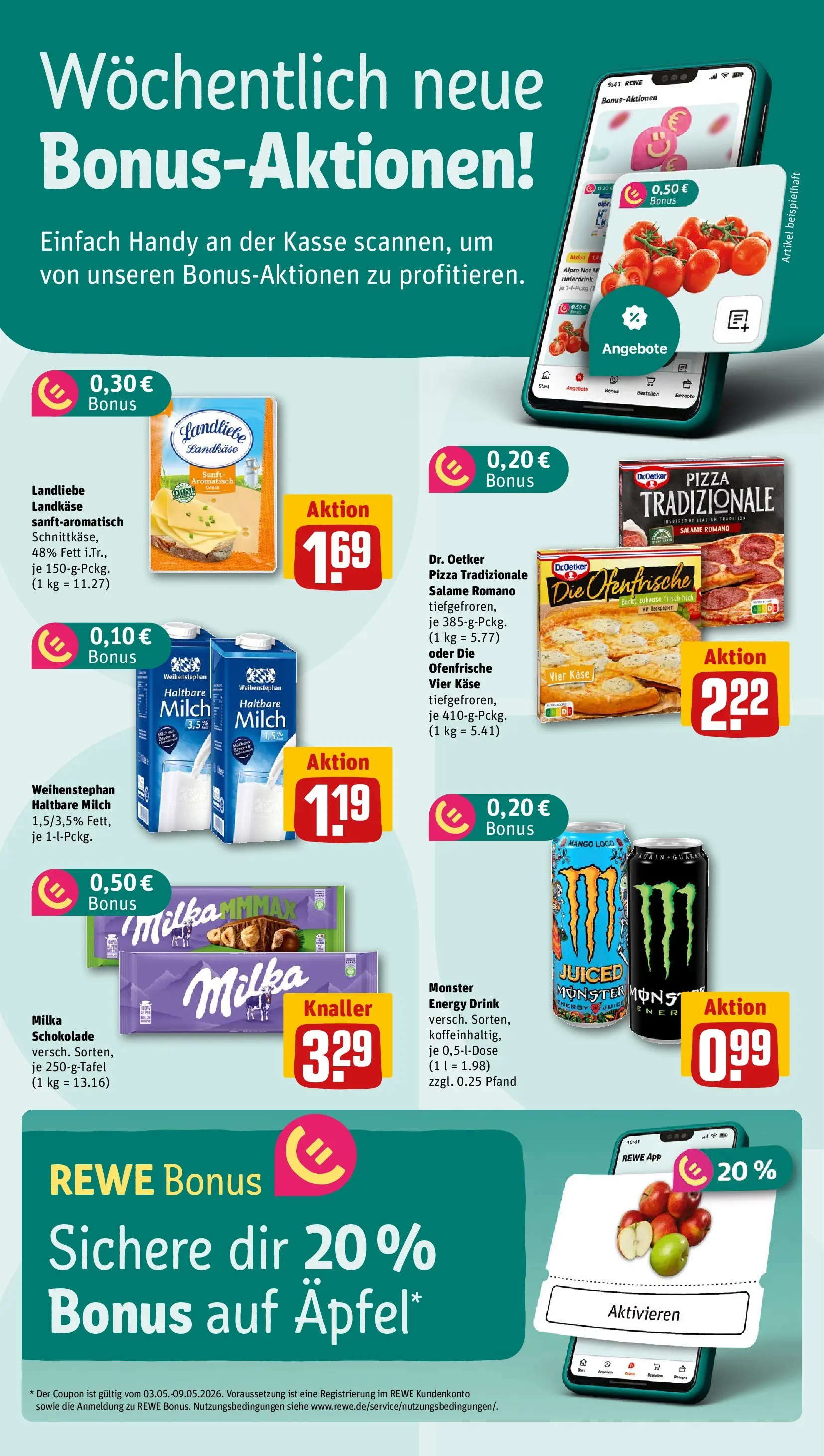 REWE Prospekt ab 03.05.2026 zum Blättern » Angebote | Seite: 4