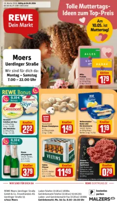Rewe Prospekt Moers	 ab 04.05.2026 gültig