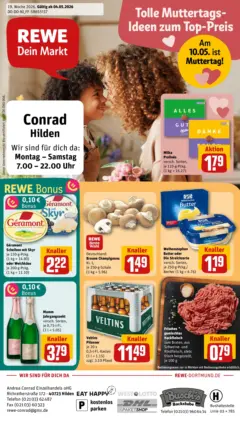 Rewe Prospekt Hilden	 ab 04.05.2026 gültig