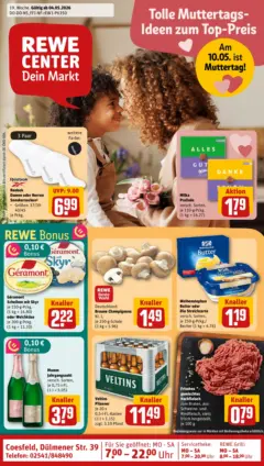 Rewe Prospekt Coesfeld	 ab 04.05.2026 gültig