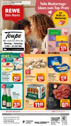 Rewe Prospekt Dortmund	 ab 04.05.2026 gültig